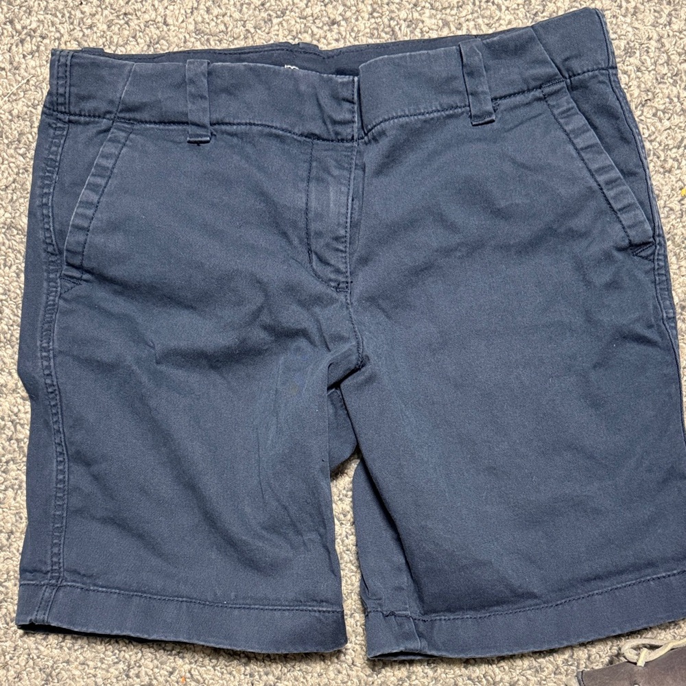 Vineyard Vines Dark Blue Girls Bermudas
